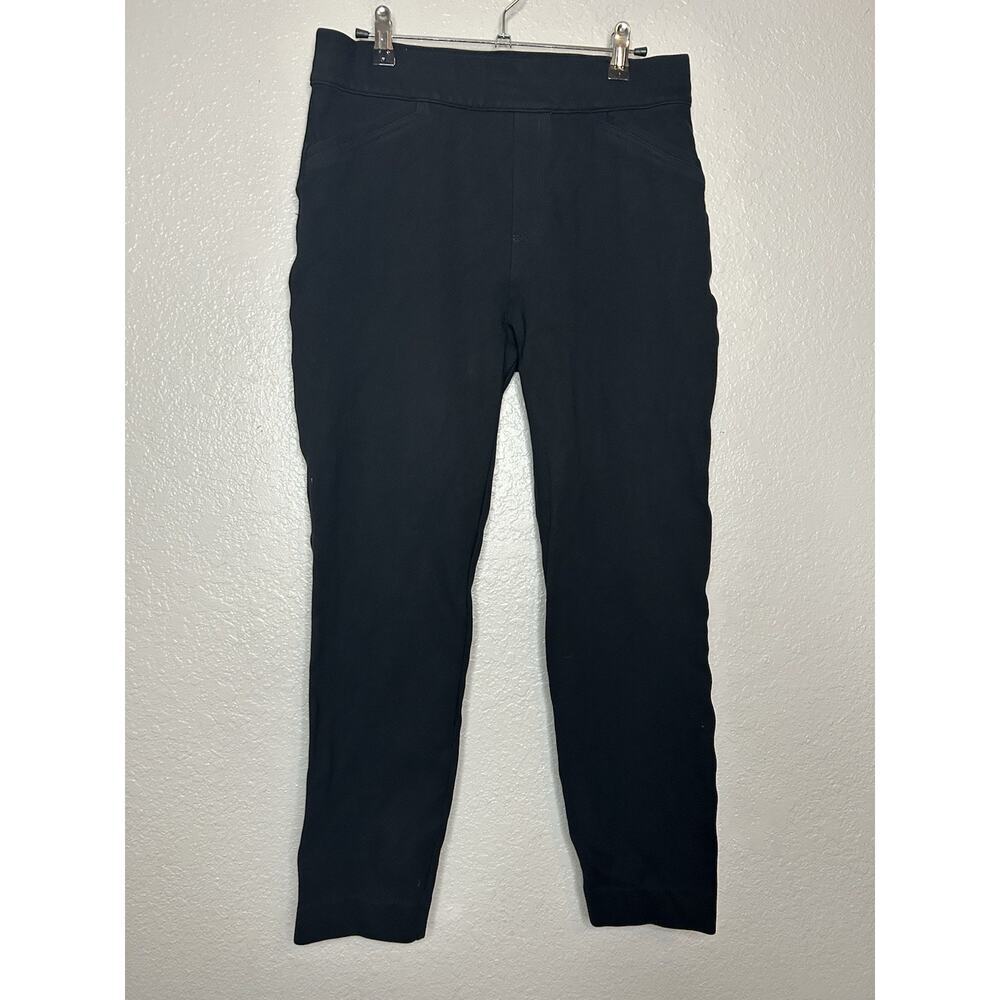 SPANX‎ The Perfect Pant Ankle Backseam Black Large Career Work Neutral Office